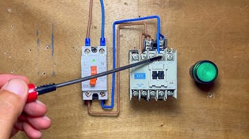 การต่อใช้งานแมกเนติกควบคุม มอเตอร์