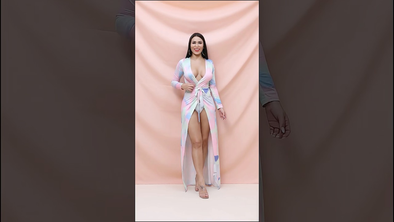 🌸🌈PASTEL TIE-DYE MAXI DRESS WITH BODYSUIT | Resort 2025 Collection 🌸💙 