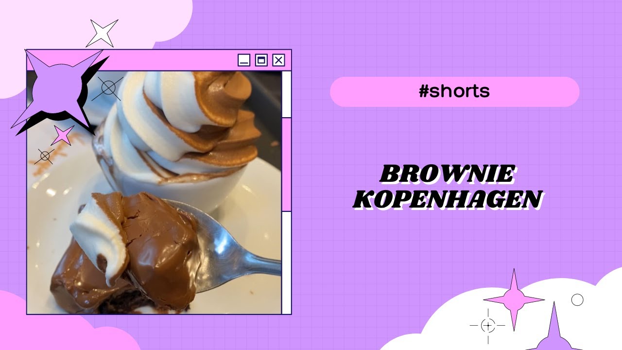 FAMOSO BROWNIE DA KOPENHAGEN + CHOCOLATE QUENTE SHORTS YouTube