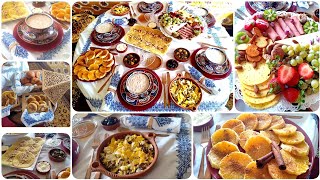 Brunch 2: brunch marocain| فطور مغربي بلدي بحلة راقية| افكار جديدة للتقديم