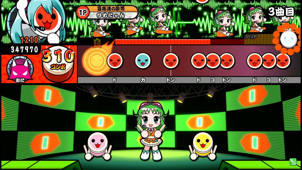 太鼓の達人モモイロ】十面相 colorful ver.(表) 全良 - YouTube