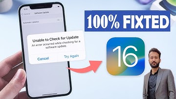 How To Fix Unable To Check For Update Error On  iPhone | Unable to check for update 100% working