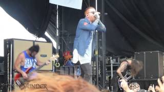 Memphis May Fire - Beneath the Skin - Live 6-28-15 Vans Warped Tour