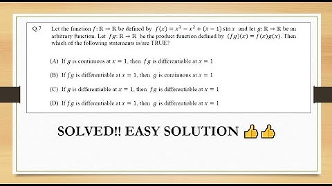 JEE ADV 2020 Difficult Question on Continuity MATHS P-1 |Very Easy Solution|JEE ADVANCED 2021