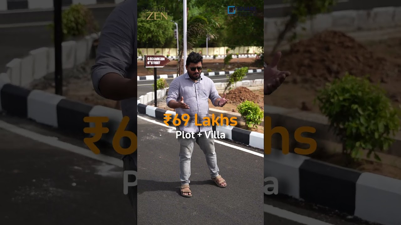 💥 G SQUARE  Zen plots now in Srirangam 