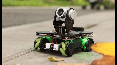 Omniduino Smart Car First Trial Video