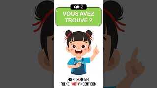 French Phrases Quiz  I  Find The Missing Word # 00230 #Shorts