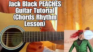 Peaches by Jack Black Guitar Tutorial! @martinguitar @jackblack #marti