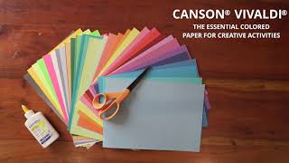 Canson Carta colorata BIANCO - 50ff A4 185gr - IRIS VIVALDI