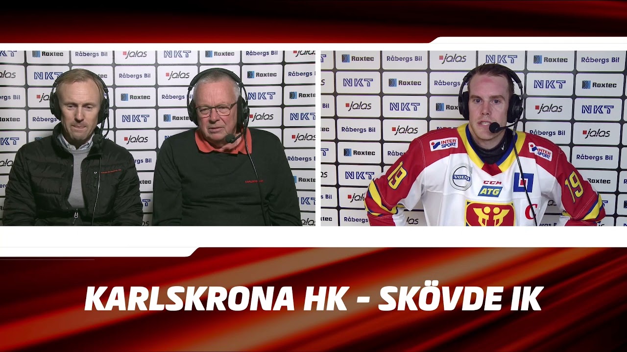 KHKTV: Sammandrag av matchen mellan Karlskrona HK och Skövde IK