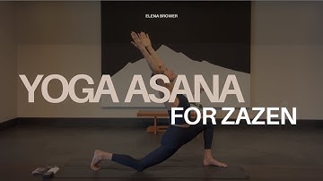 Yoga asana for zazen