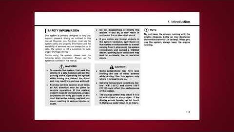 2017 Nissan Maxima -  Navigation System Owner