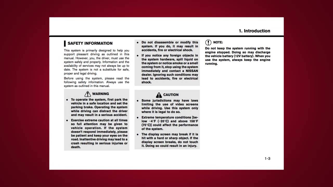 Nissan Sentra Owners Manual: Troubleshooting guide Nissan Sentra Owners Manual: Troubleshooting guide