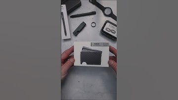 Carbon Fiber Ridge Wallet ⬛️⬜️