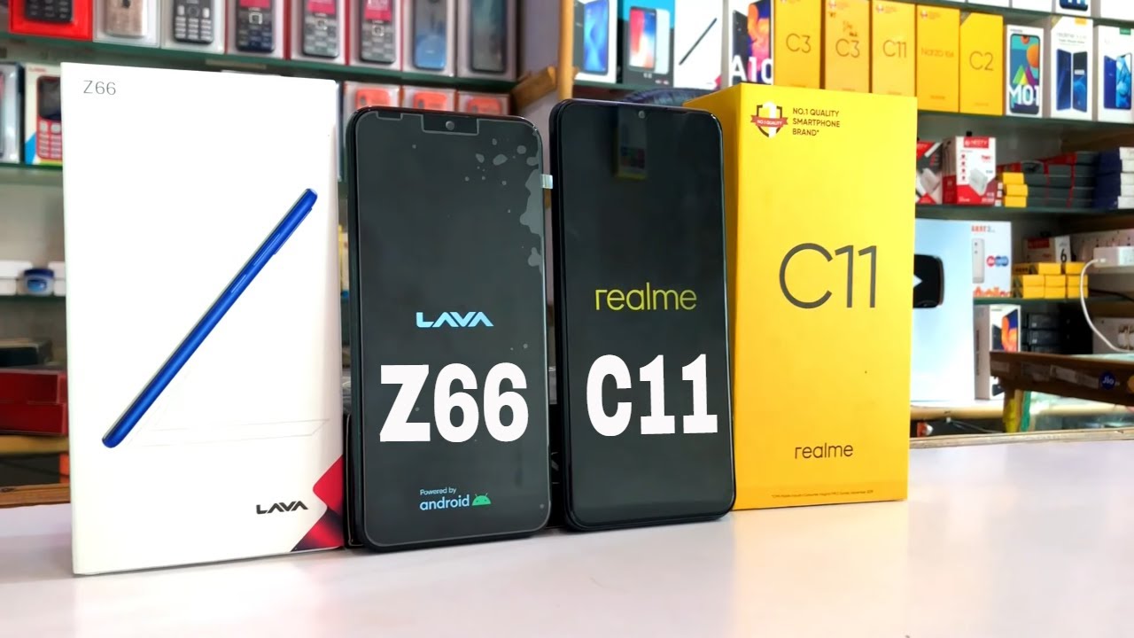 LAVA Z66 vs Realme C11 Unboxing || Comparison || Price || Camera || Speed