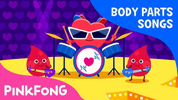 Heart - Thump Thump, Heart Beat | Body Parts Songs | Pinkfong Songs for Children