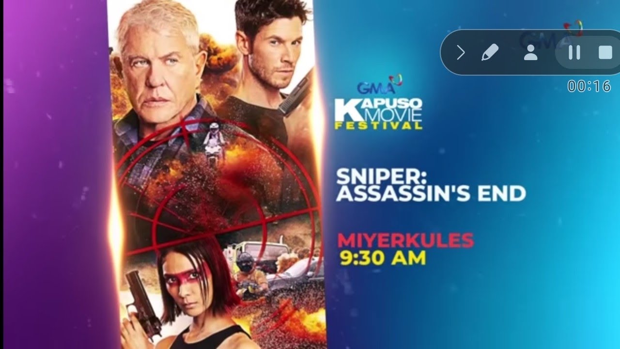 GMA - Kapuso Movie Festival: Sniper: Assassin's End (2020) movie promo [20-JAN-2026]