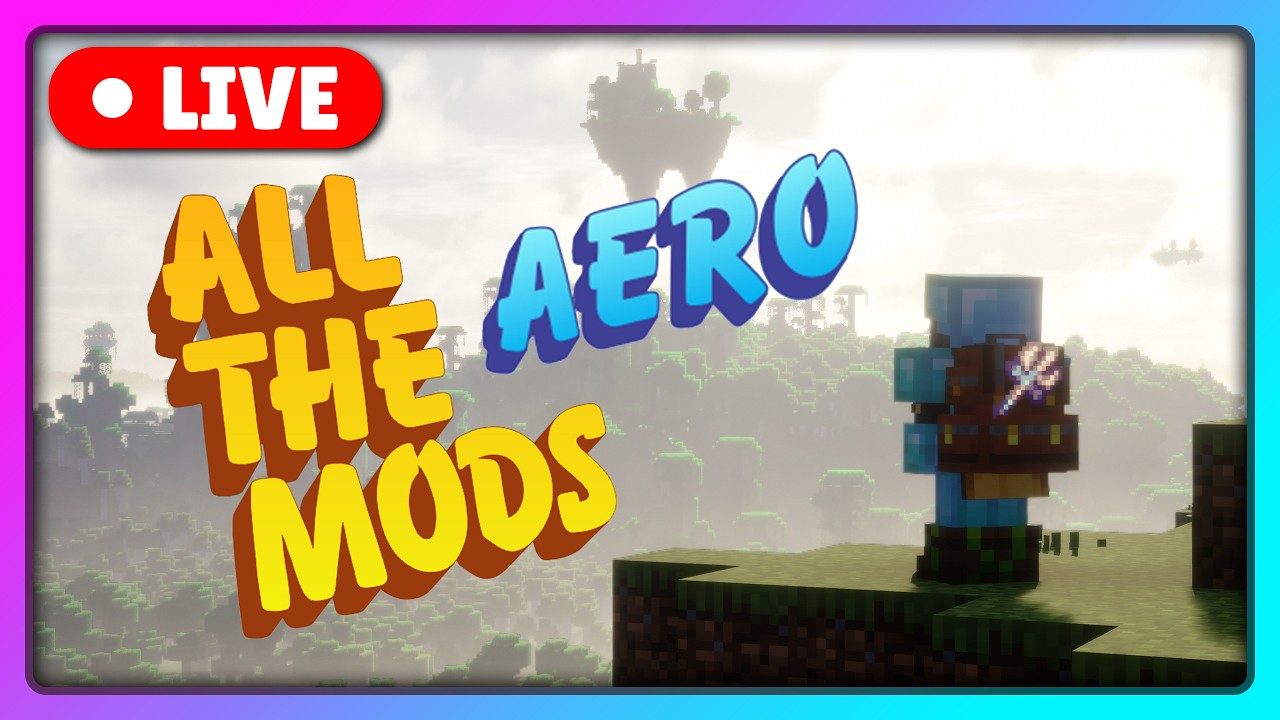 🔴 ATM10: Aeronautics LIVE 4 - Making ALL the Power