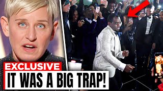 New Evidence Shows Ellen DeGeneres LY Cancelled Over Diddy-Party TAPES