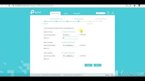 Tp Link C4000 V2  Configure