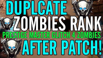 *NEW* Black Ops 2 Glitches: Zombies Rank Duplication (AFTER PATCH!) Full Voice Tutorial