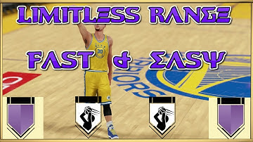 Nba 2k17 How to get Limitless range FAST and EASY