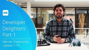 Mendix 7.14 - Developer Delighters Part 1
