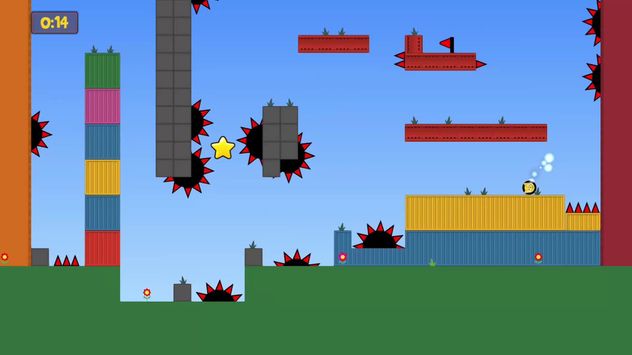 Super Jumpy Ball Xbox One Full Playthrough! (2/2) :D