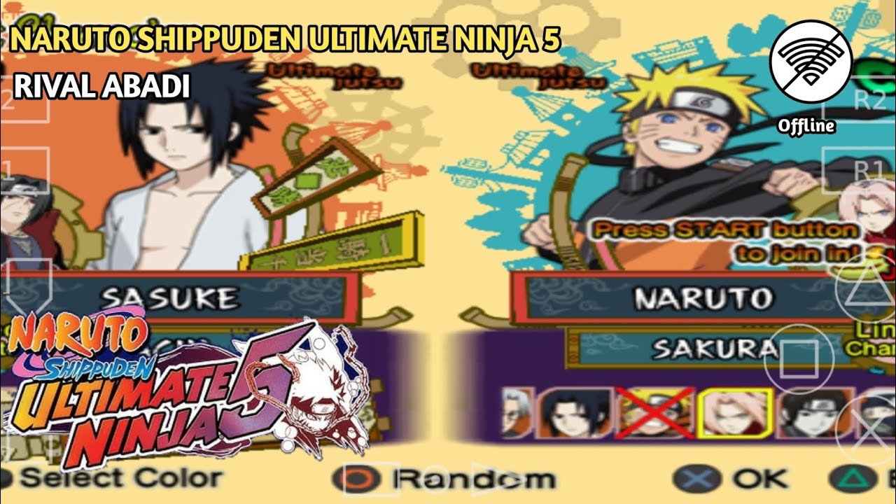 Revivendo a Nostalgia Do PS2: Naruto Shippuden Ultimate Ninja 5