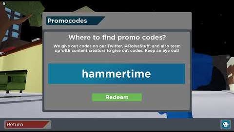 New Arsenal Code Out Now! (hammertime)