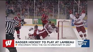 Badger hockey to play at Lambeau
