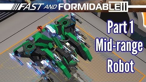 Robocraft | Fast And Formidable | Part 1 | Midrange Cpu Walker