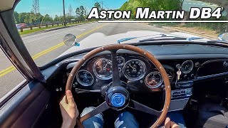 1963 Aston Martin DB4 Series V - Driving The Original James Bond Car (POV Binaural Audio)