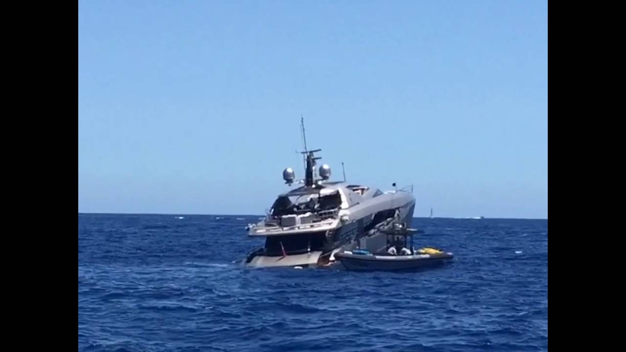 Video 37m Yacht Fusion Sinking Off Ibiza Boat International