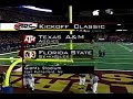 1998 Kickoff Classic #2 Florida State vs #14 Texas A&amp;M No Huddle