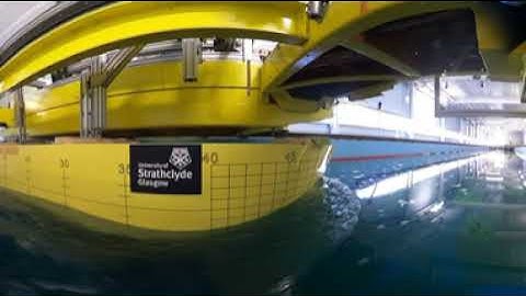 360° ship model resistance test