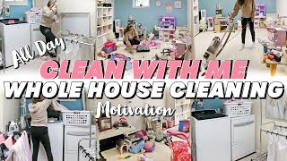 WHOLE HOUSE CLEAN WITH ME || EXTREME CLEANING MOTIVATION by Angie Perry Home 712 views 1 year ago 27 minutes