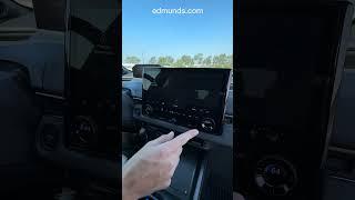 I test the Toyota bZ's technology and touchscreen. #Toyota #bZ #carreview #EV