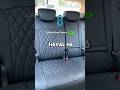 EKR Coverdream Black Custom Rear Seat Covers for Haval H6