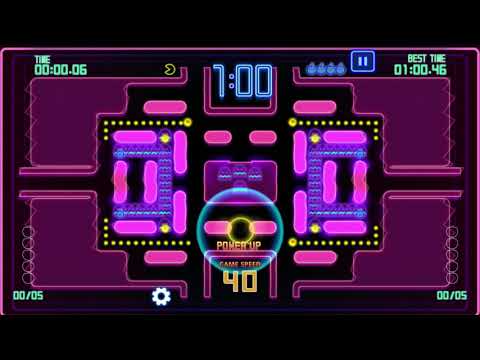 Pac-Man Championship Edition DX+ - Championship II - Time Trial (Short 10) - 0:58.40
