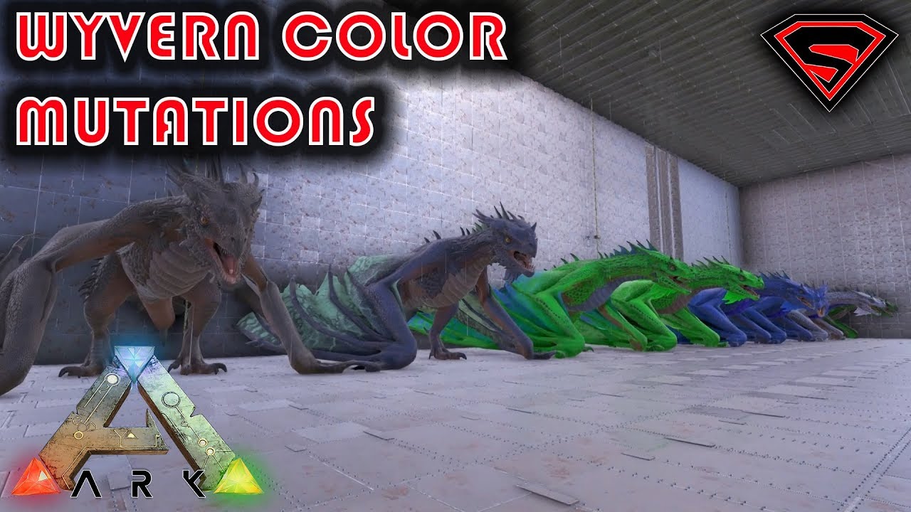 ARK FIRE WYVERN MUTATION - WYVERN COLOR MUTATIONS & OBTAINING FULLY MUTATED  FIRE WYVERNS (S3 EP5) - YouTube
