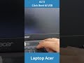 Cách boot usb trên laptop acer
