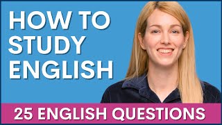 25 Questions About How to Study English with Aurora