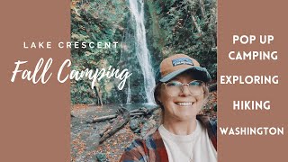 Fall Camping in the Pop Up