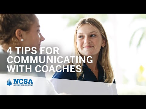 4 Tips for Communicating with College Coaches