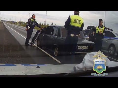 Тобольский беглец увлёк ГАИ в чащу.