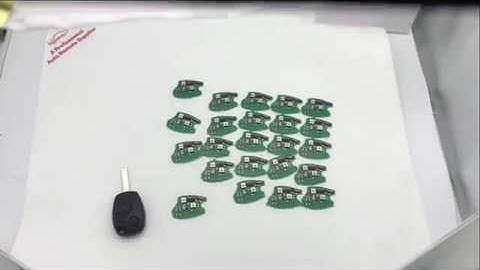 OEM Remote key 2 button VA6 PCF7947AT ASK for Renault Clio Kangoo Modus Master Twingo