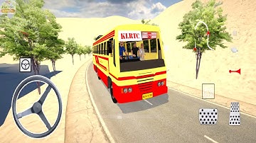 KSRTC Bus Games for Android | Bharat Bus Simulator - 3D Game Android Gameplay | Bus Games Videos