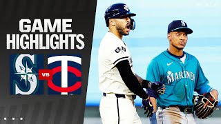 Mariners vs. Twins Game Highlights (5\/6\/24) | MLB Highlights