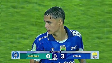 FULL HIGHLIGHT PSBS BIAK VS PERSIB BANDUNG BRI SUPER LEAGUE 1 FANSCAME 